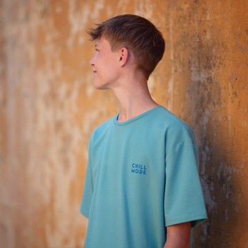 See you at six french terry dusty turquoise 16s