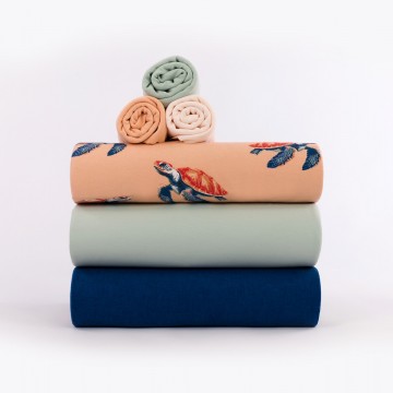 See you at six french terry light misty green 17 s