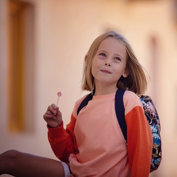 See you at six french terry papaya punch pink 05s