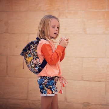 See you at six french terry papaya punch pink 12s