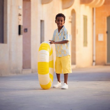 See you at six french terry yarrow yellow 054s