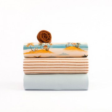 See you at six horizontals en sponge terry cloth papyrus creme 139s