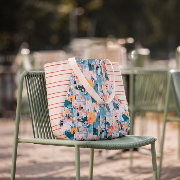 See you at six horizontals nn cotton canvas gabardine twill whisper beige 025s