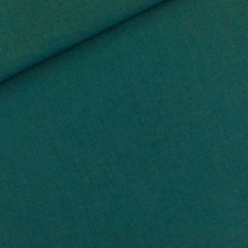 See you at six linen viscose blend teal green 018s