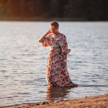 See you at six misty rose m linen viscose blend 23s