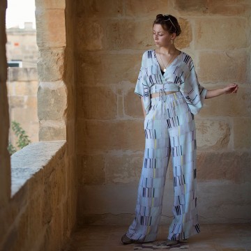 See you at six paint strokes m viscose 01 s