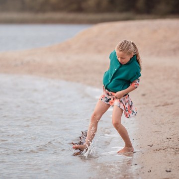See you at six quilted knit teal green 07s