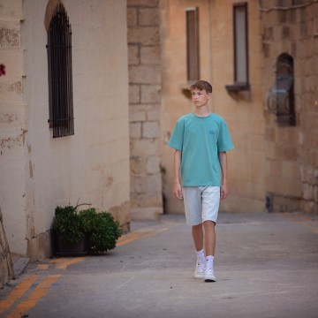 See you at six ribbing dusty turquoise 07s