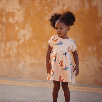 See you at six ribbing peachy cream