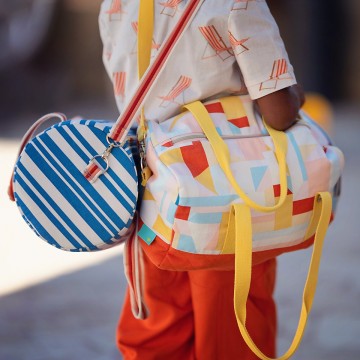 See you at six summer horizontals m cotton canvas gabardine twill  off white 052s