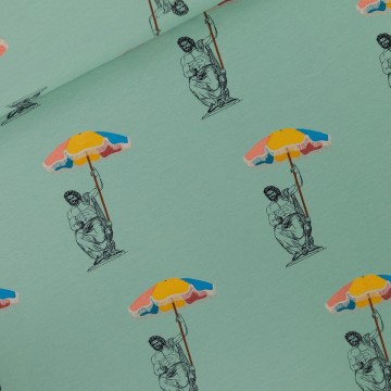 See you at six zeus needs shade m french terry granite green 30 s