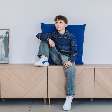 Sound waves m cotton oceana blue 07s