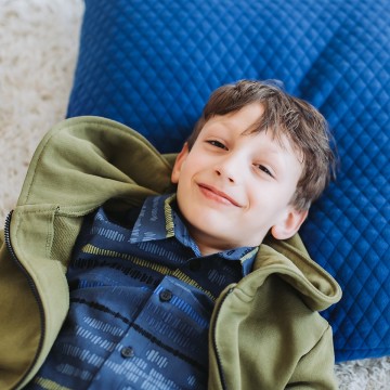 Sound waves m cotton oceana blue 18s