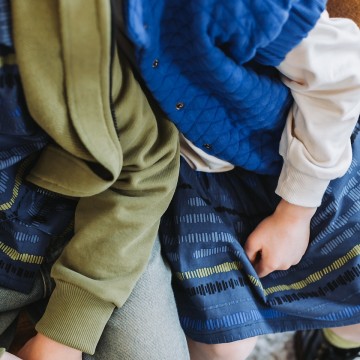 Sound waves m cotton oceana blue 24s