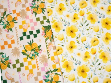 Summerbaumwolljerseyzitronenaquarellblumen200010300011q2