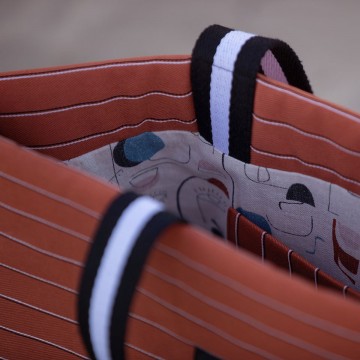 Syas sp23 lines 2n cotton canvas gabardine twill bombay brown 30b