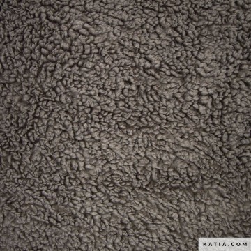Synthetische caniche stijl bontstof in steengrijs 2364 2 katia fhd