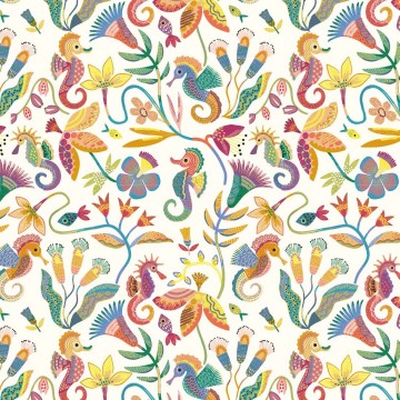 Tela de bano estampada mexico seaworld 4