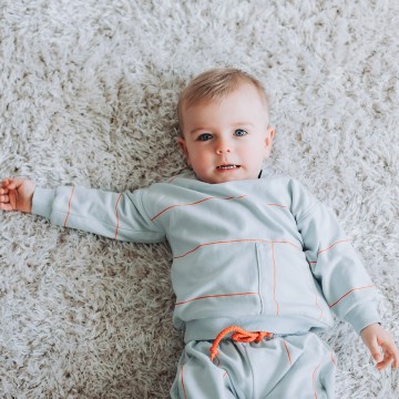 Verticals n french terry baby blue 16s