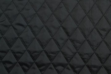 Zwart quilted lining 03